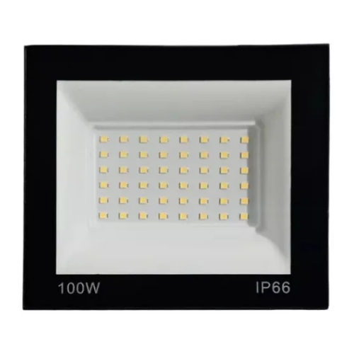 Refletor Holofote Retangular LED 100W